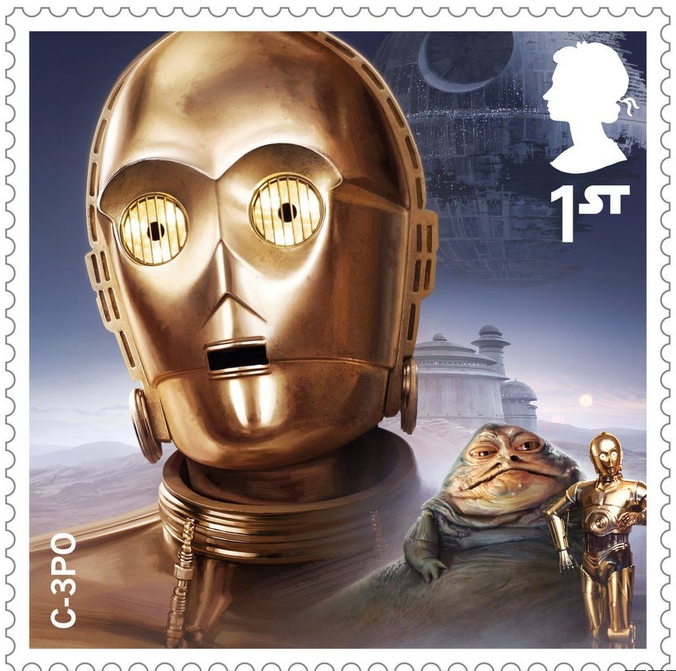 Star Wars Postage Stamps